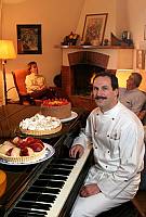 Firenze   Lo Chef Jeff Thickman nella sua casa di Roveta Foto Gianluca Moggi /Massimo Sestini